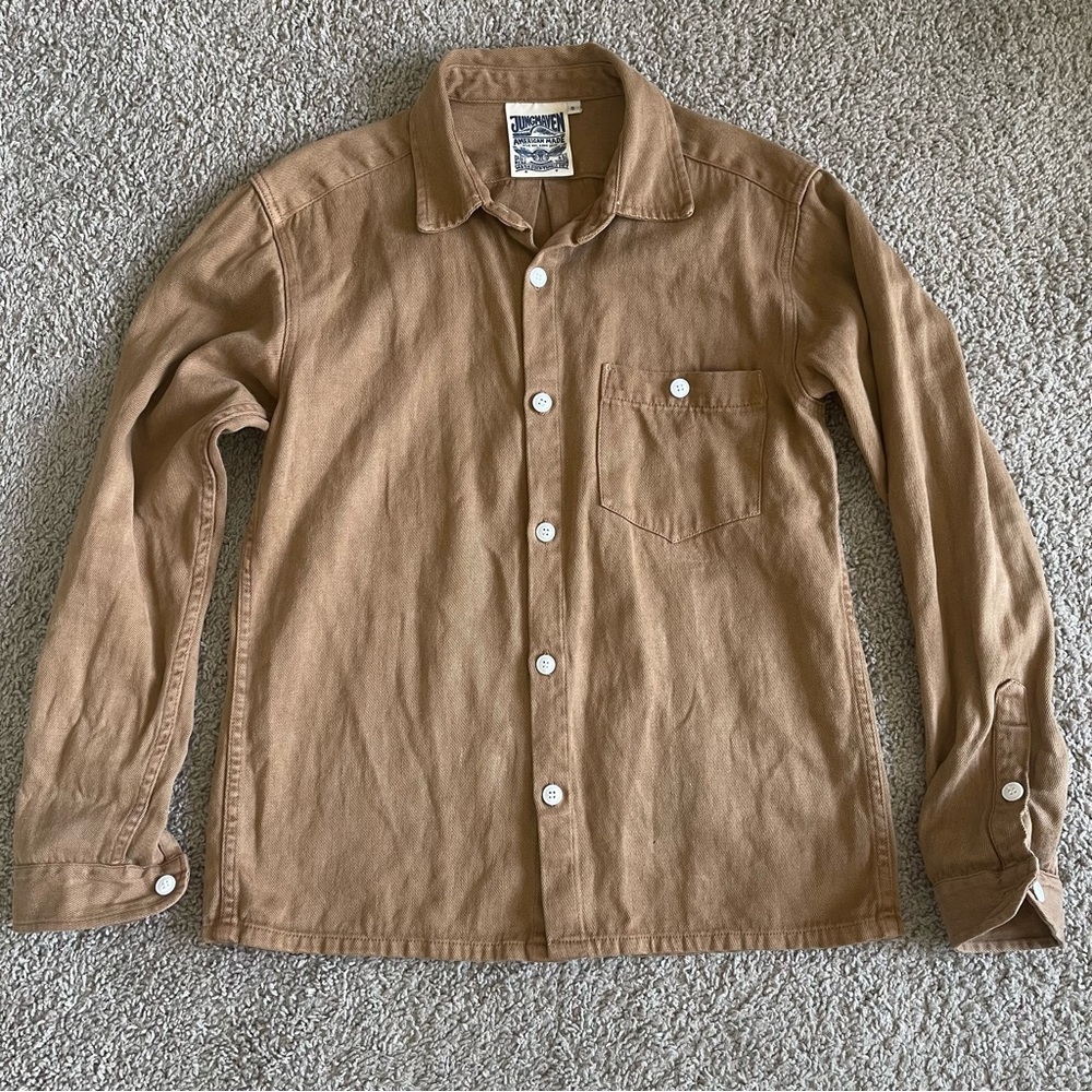 Jungmaven Button Down Long Sleeve Topanga Shirt
